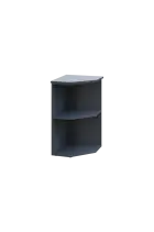 Z 2 - 4 kancelářská skříň, rohová, 750x400x400, antracit